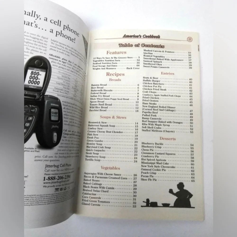 America's Garden and Farm Almanac Presents America's Cookbook Homestyle Recipes!